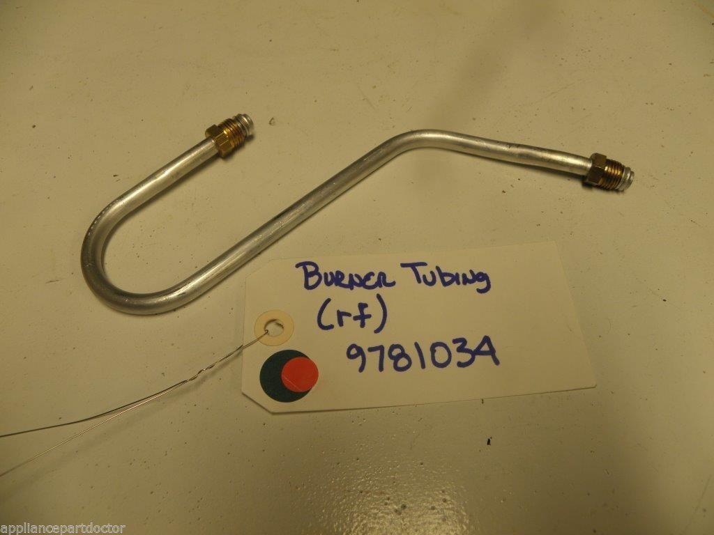 KITCHENAID STOVE 9781034 Tubing, Burner (rf) USED PART KITCHENAID STOVE 9781034 Tubing, Burner (rf) USED PART